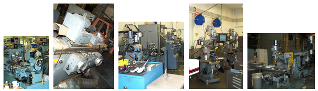 Photos of the Machine Tool Maintenance Areas